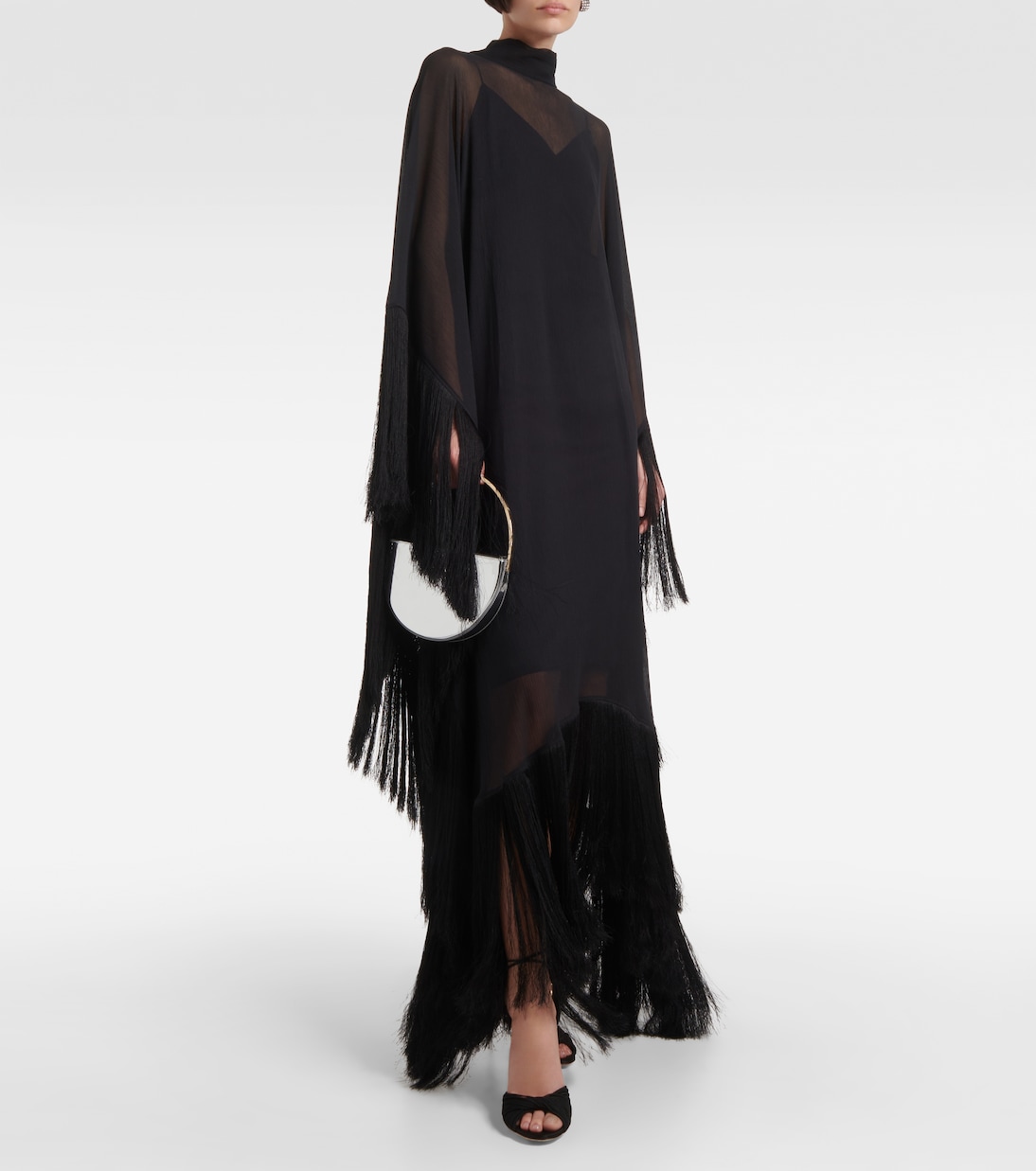 Kaftan Mrs Ross Spirito aus Seide | Taller Marmo