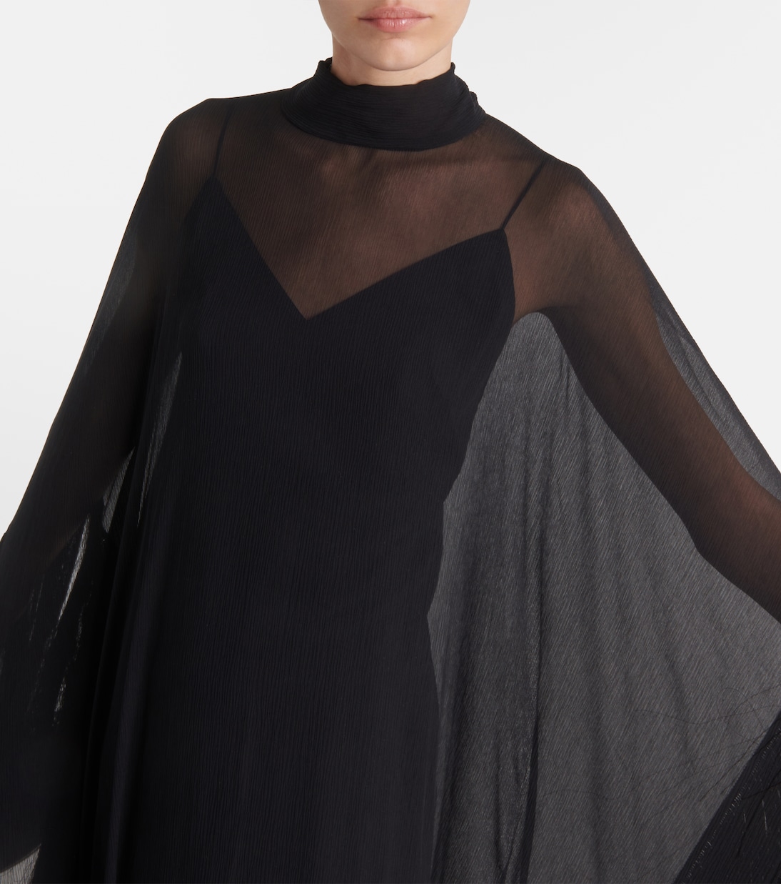 Kaftan Mrs Ross Spirito aus Seide | Taller Marmo