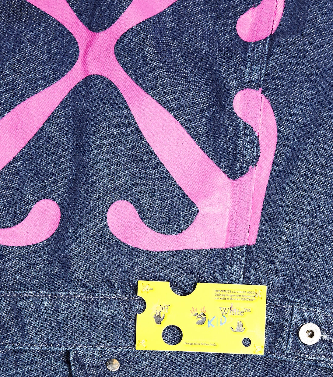 Arrows denim jacket | Off-White Kids