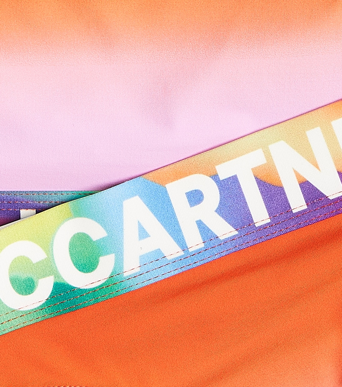 Bikini tie-dye con logo | Stella McCartney Kids
