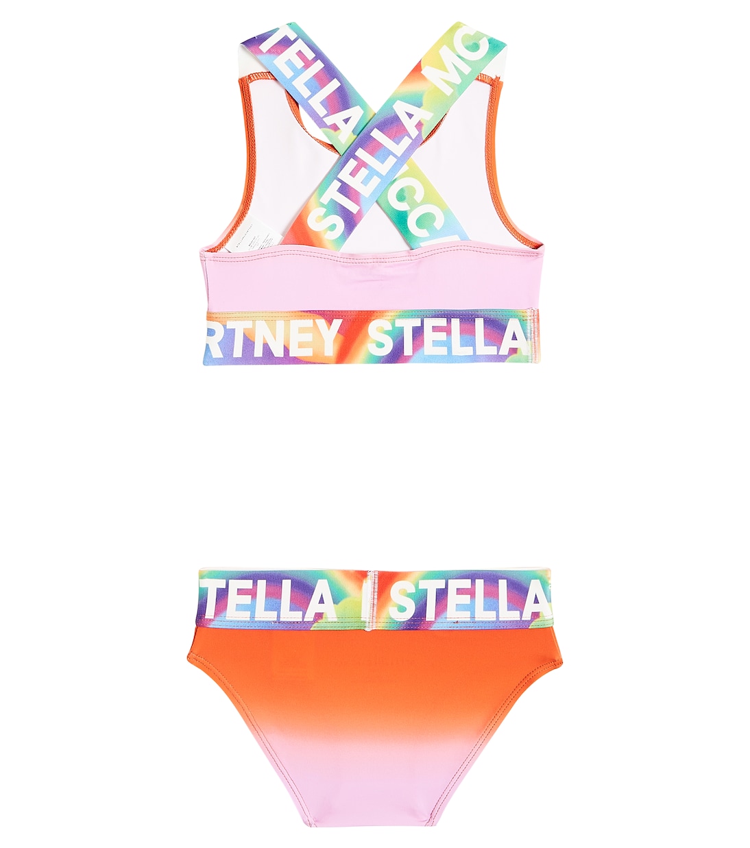 Bikini tie-dye con logo | Stella McCartney Kids