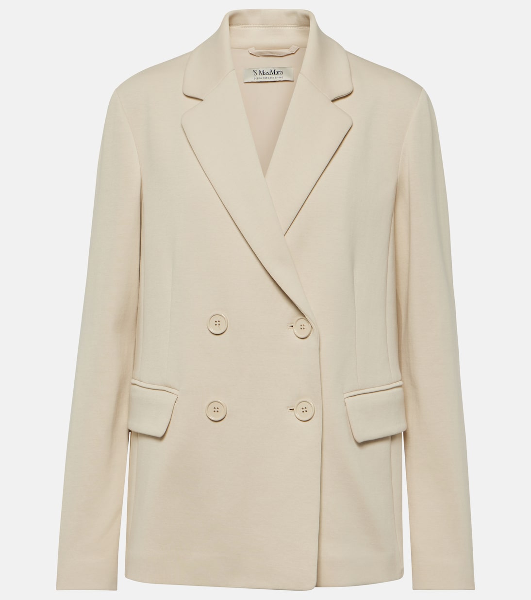 جاكيت بليزر من قطن جيرسيه مخلوط Scrigno | 'S Max Mara