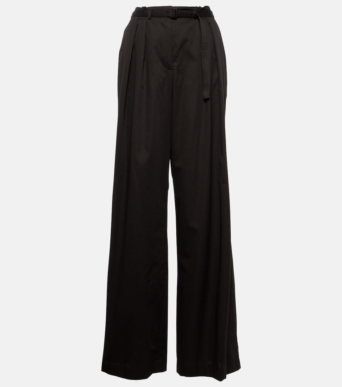 Tunis high-rise cotton wide-leg pants | Joseph