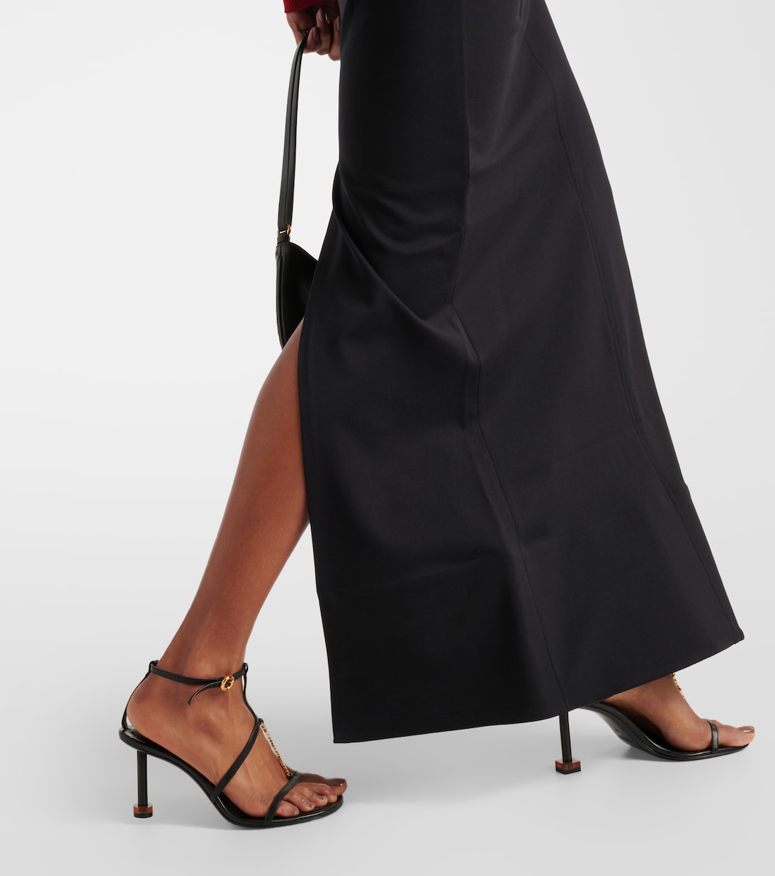 La jupe Escala knitted maxi skirt | Jacquemus