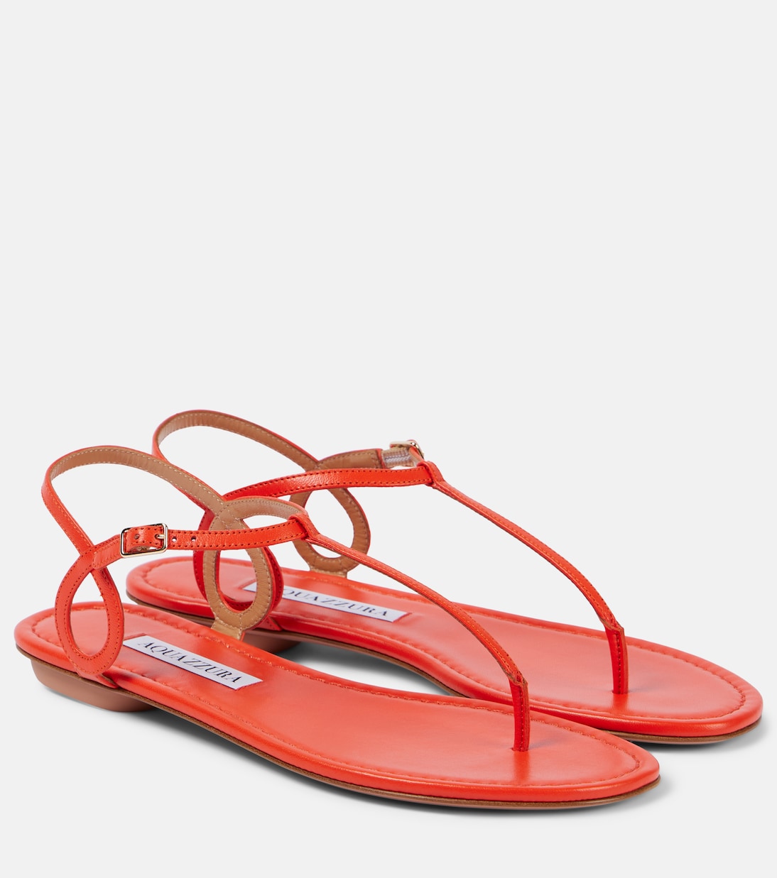 Almost Bare leather thong sandals | Aquazzura