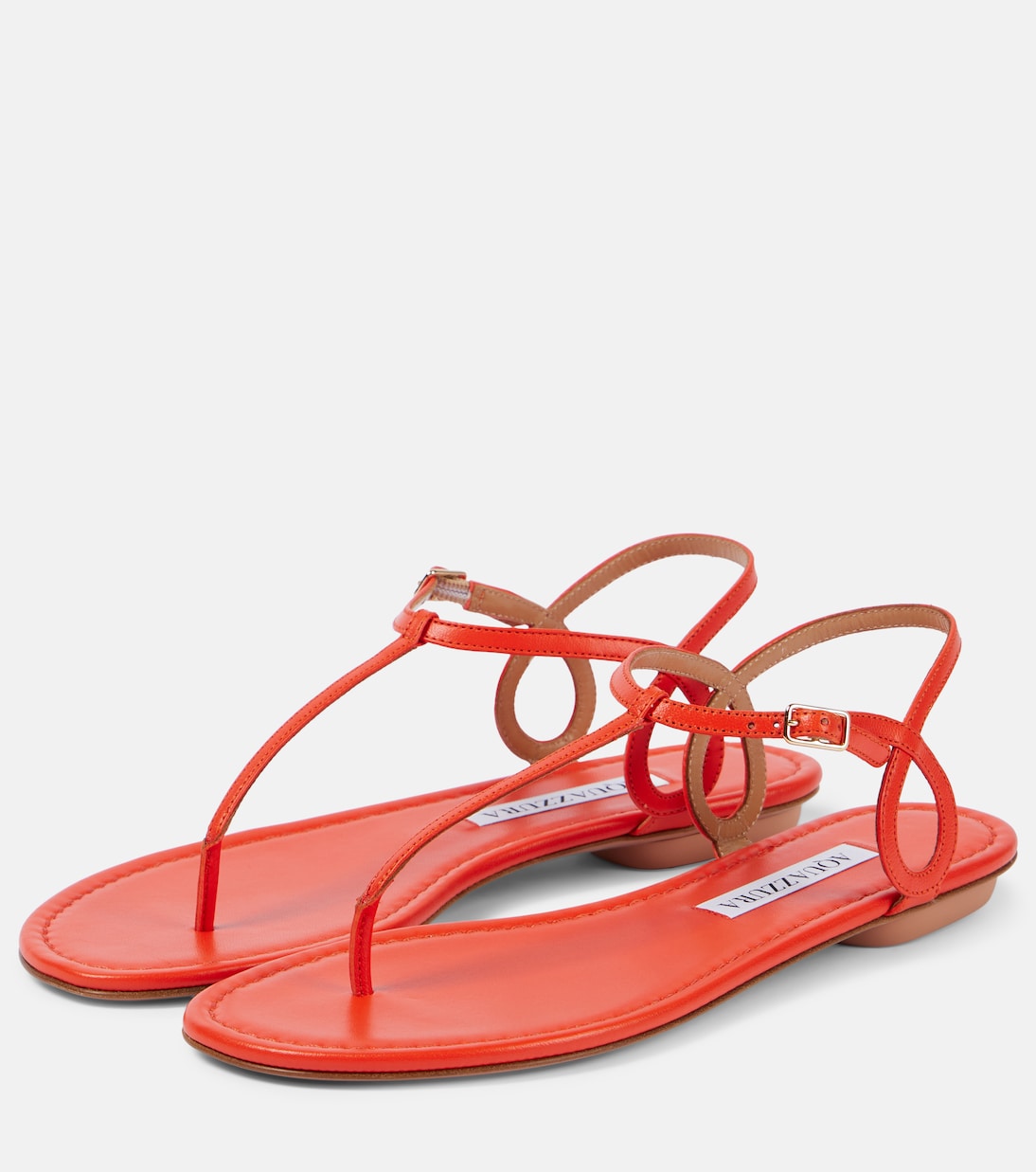 Almost Bare leather thong sandals | Aquazzura