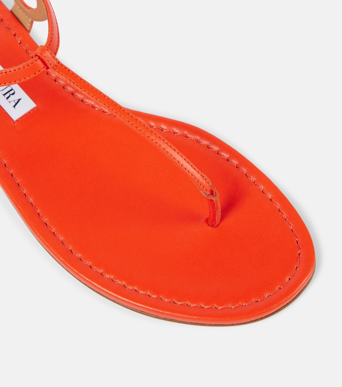 Almost Bare leather thong sandals | Aquazzura