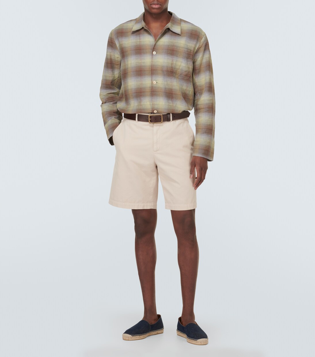Alpargatas Bowsworth de denim | Ralph Lauren Purple Label