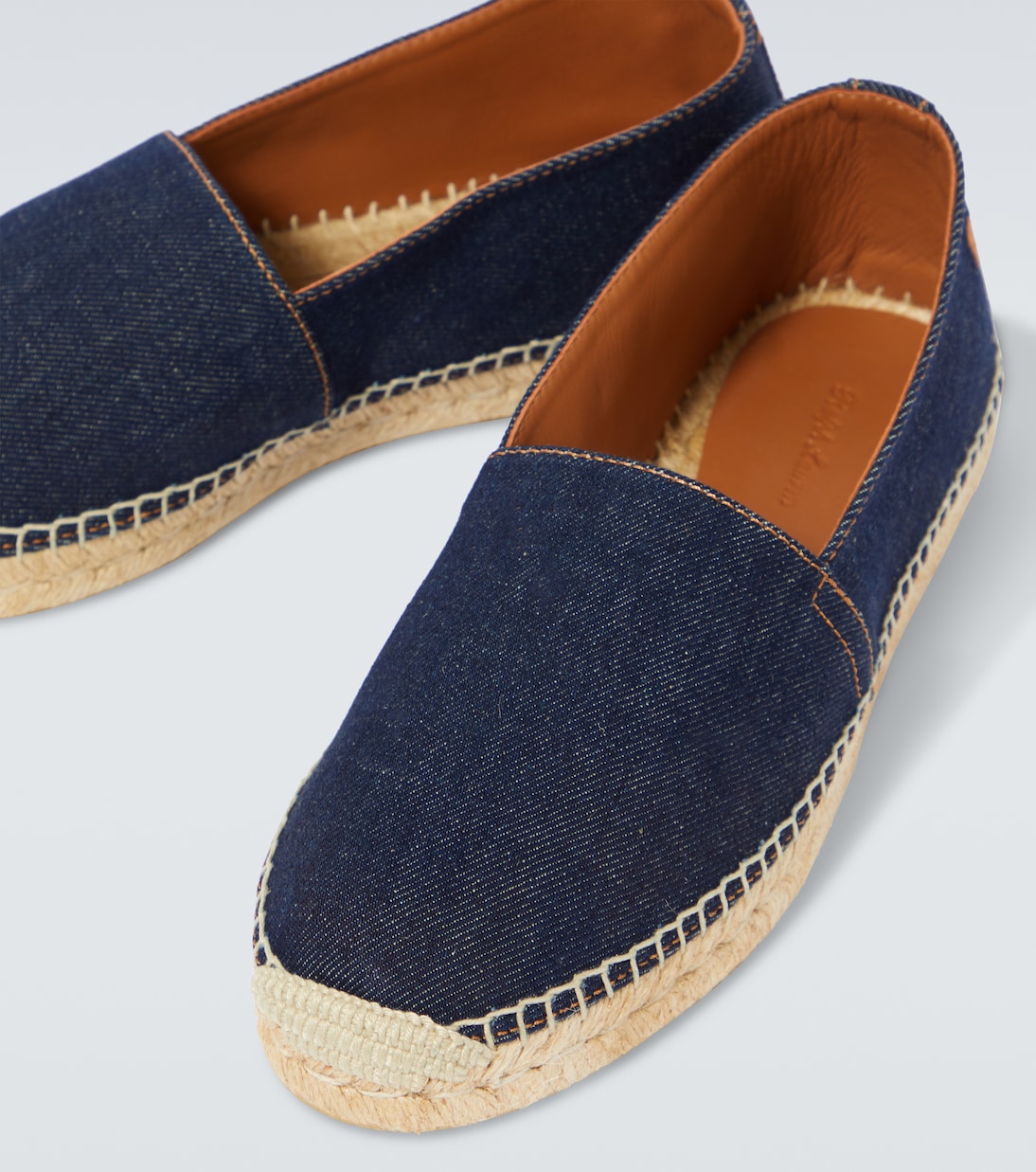 Alpargatas Bowsworth de denim | Ralph Lauren Purple Label