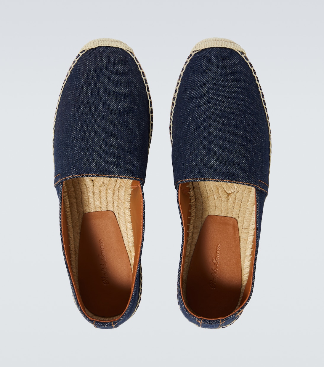 Alpargatas Bowsworth de denim | Ralph Lauren Purple Label