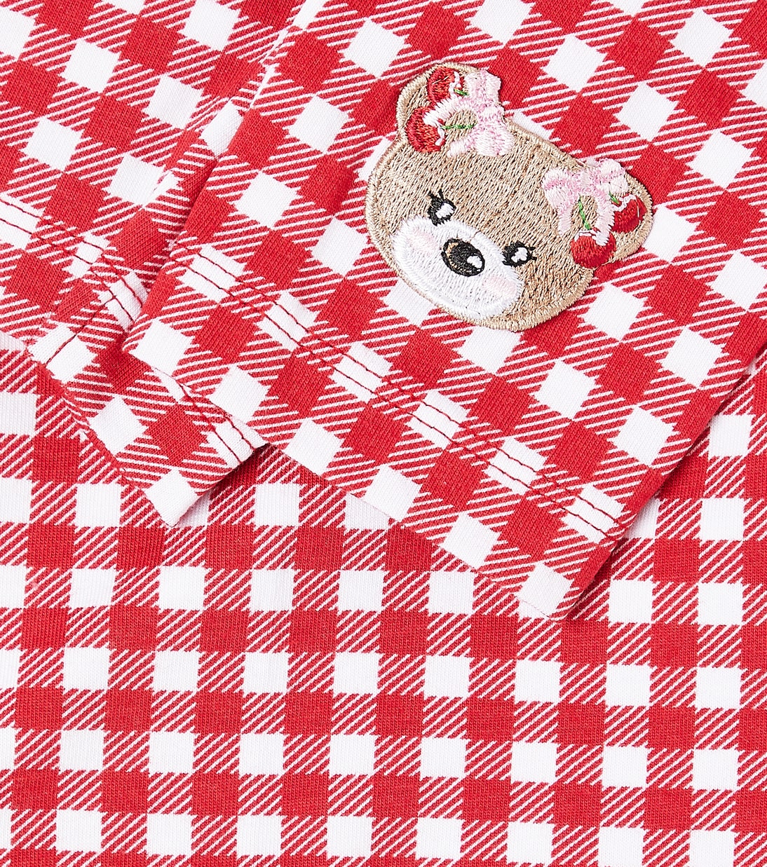 Bébé – Legging en coton mélangé à carreaux | Monnalisa