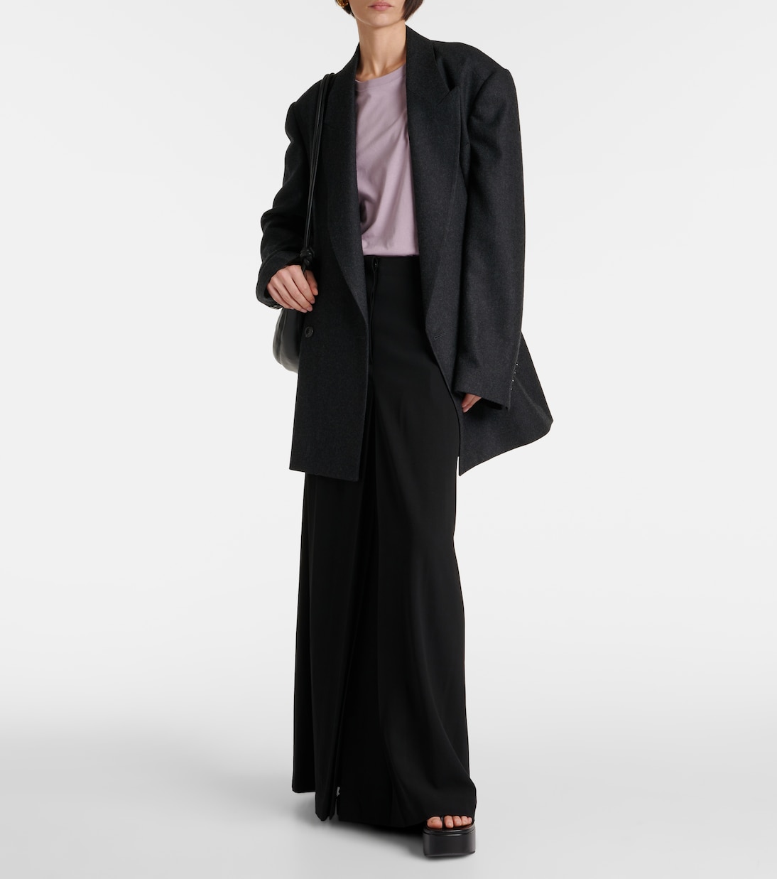 Gonna lunga in misto lana | Dries Van Noten