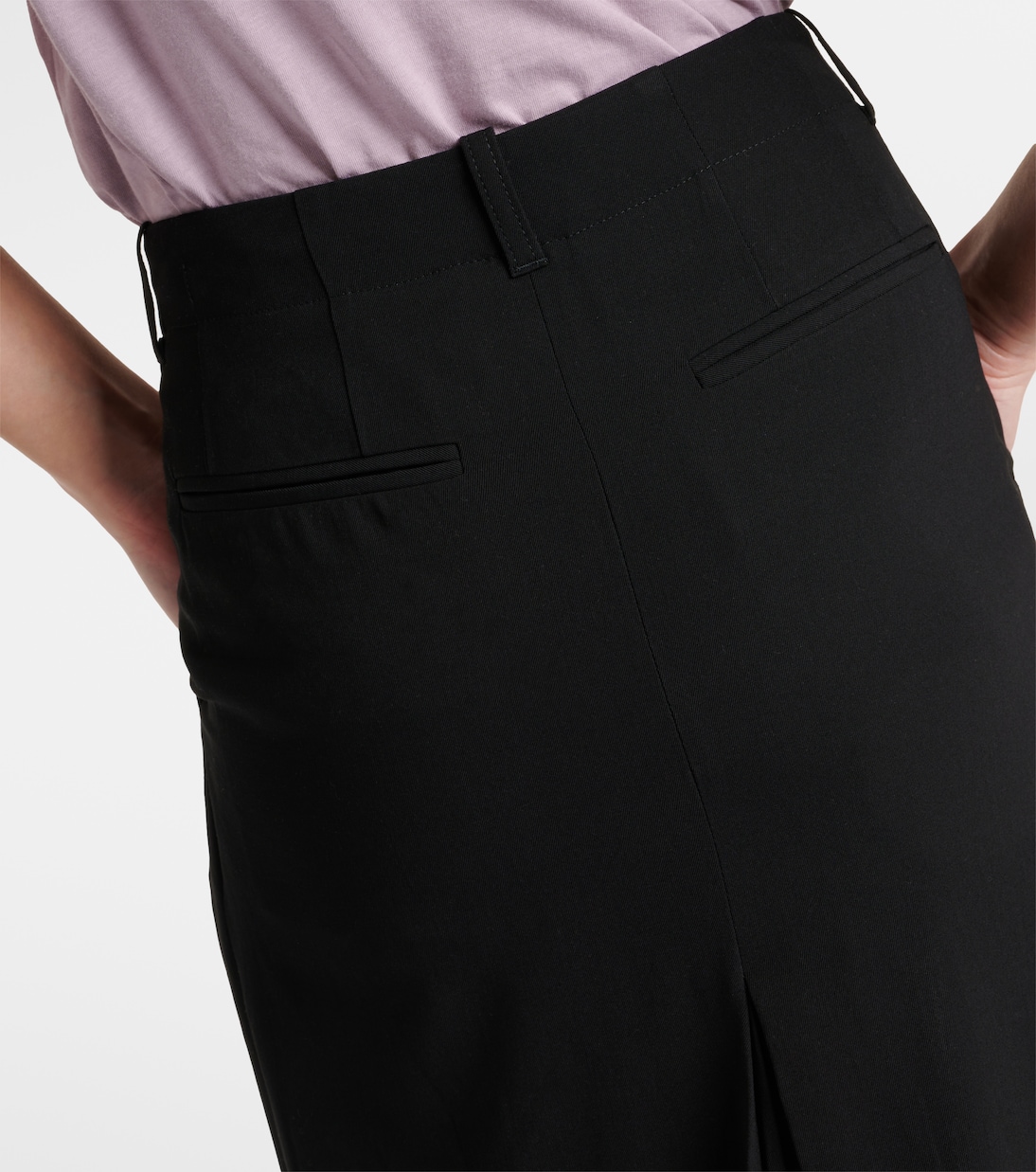 Gonna lunga in misto lana | Dries Van Noten