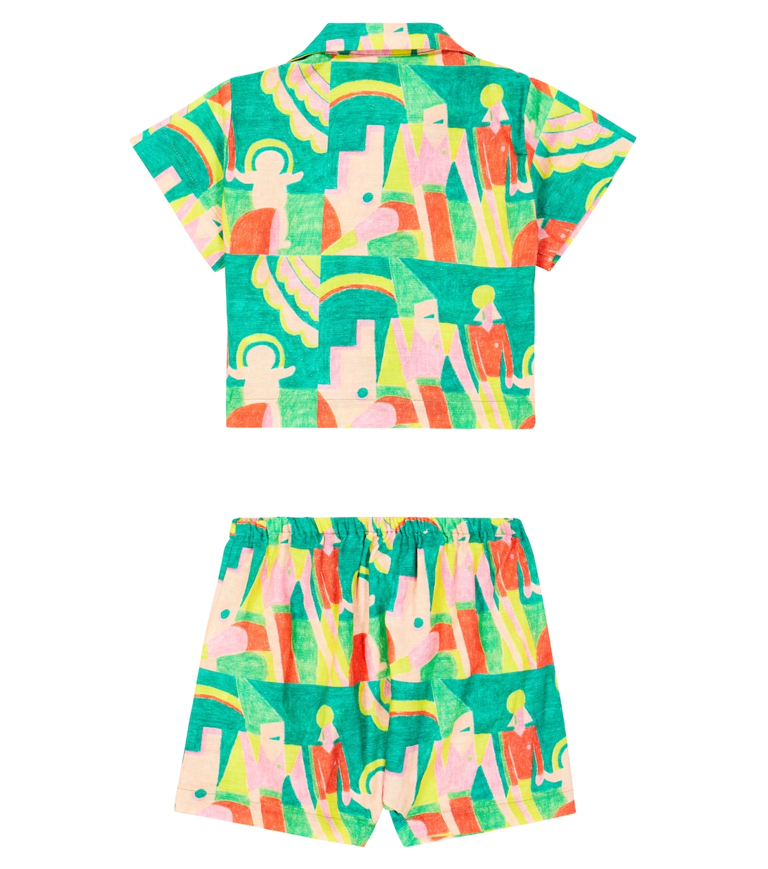 Bébé – Set chemise et short Magpie | The Animals Observatory