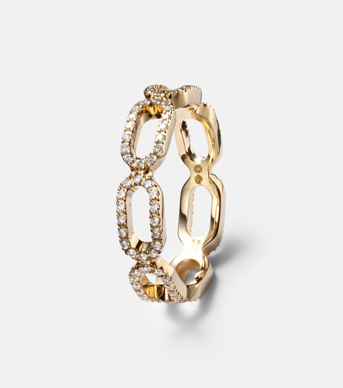 Bague Link en or 18 ct et diamants | Bucherer Fine Jewellery