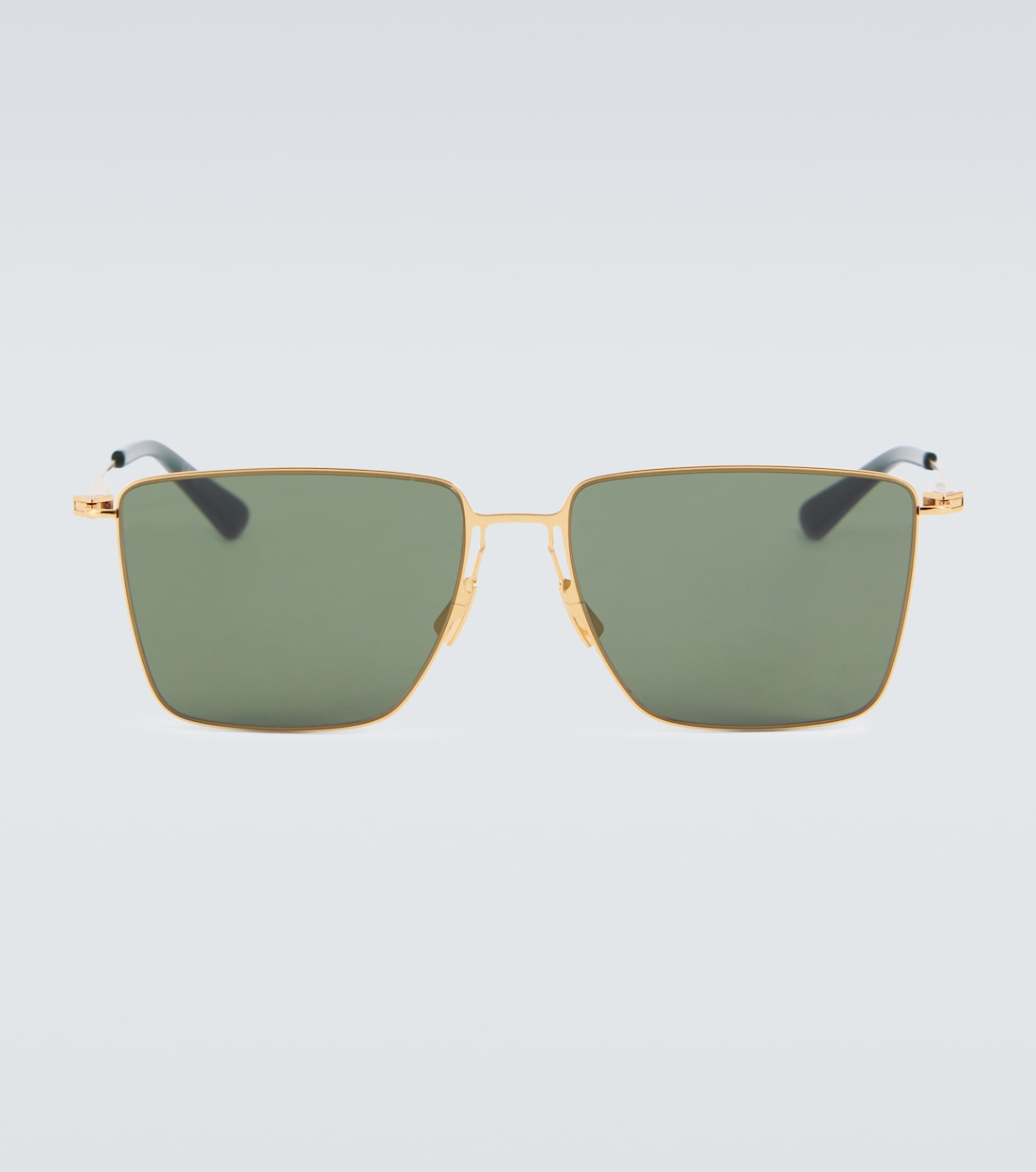 Ultrathin rectangular sunglasses | Bottega Veneta