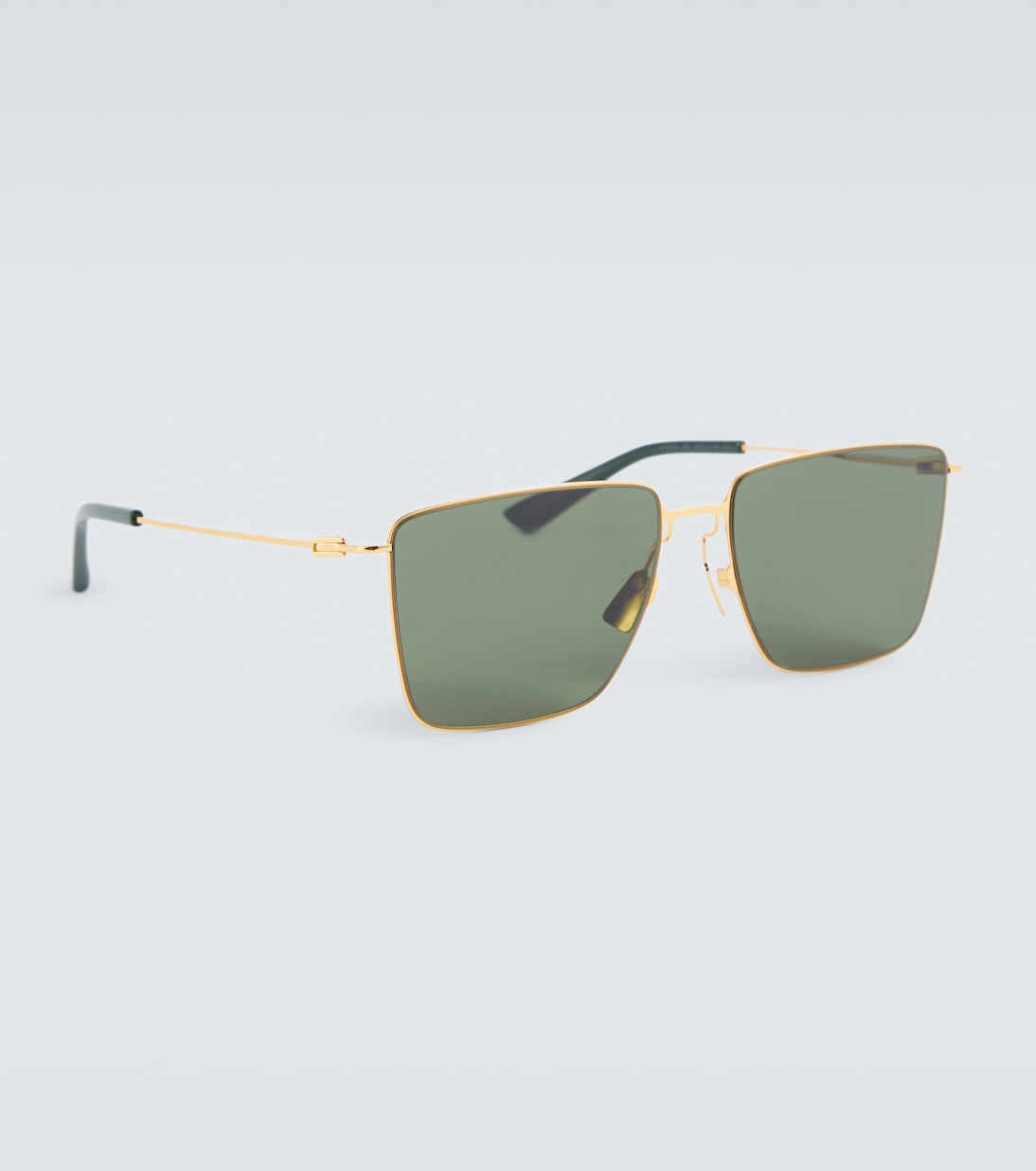 Ultrathin rectangular sunglasses | Bottega Veneta