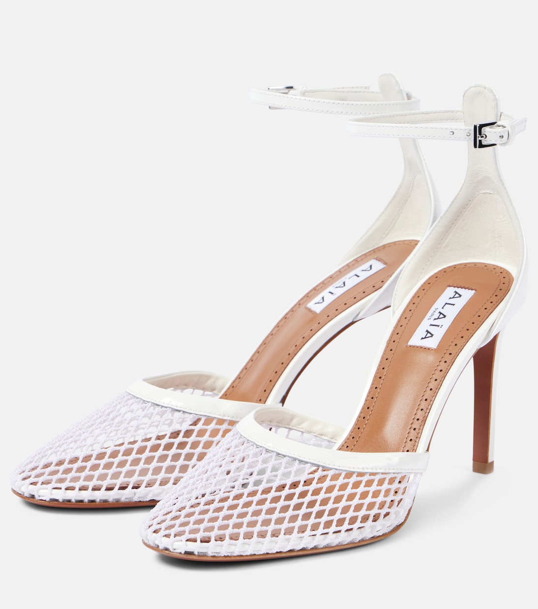 Pumps in mesh con pelle | Alaïa