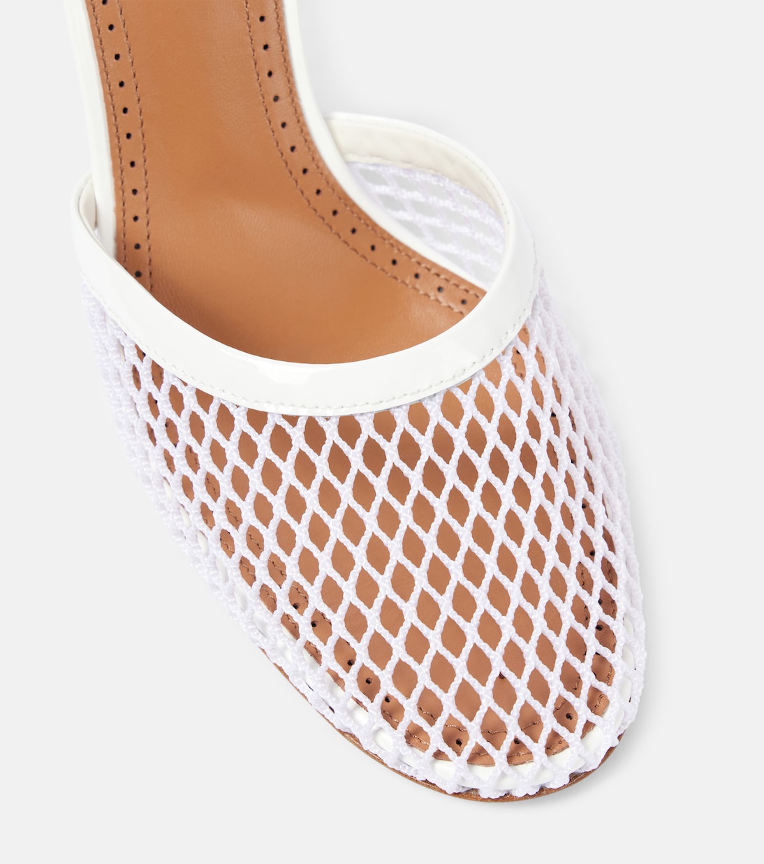 Pumps in mesh con pelle | Alaïa