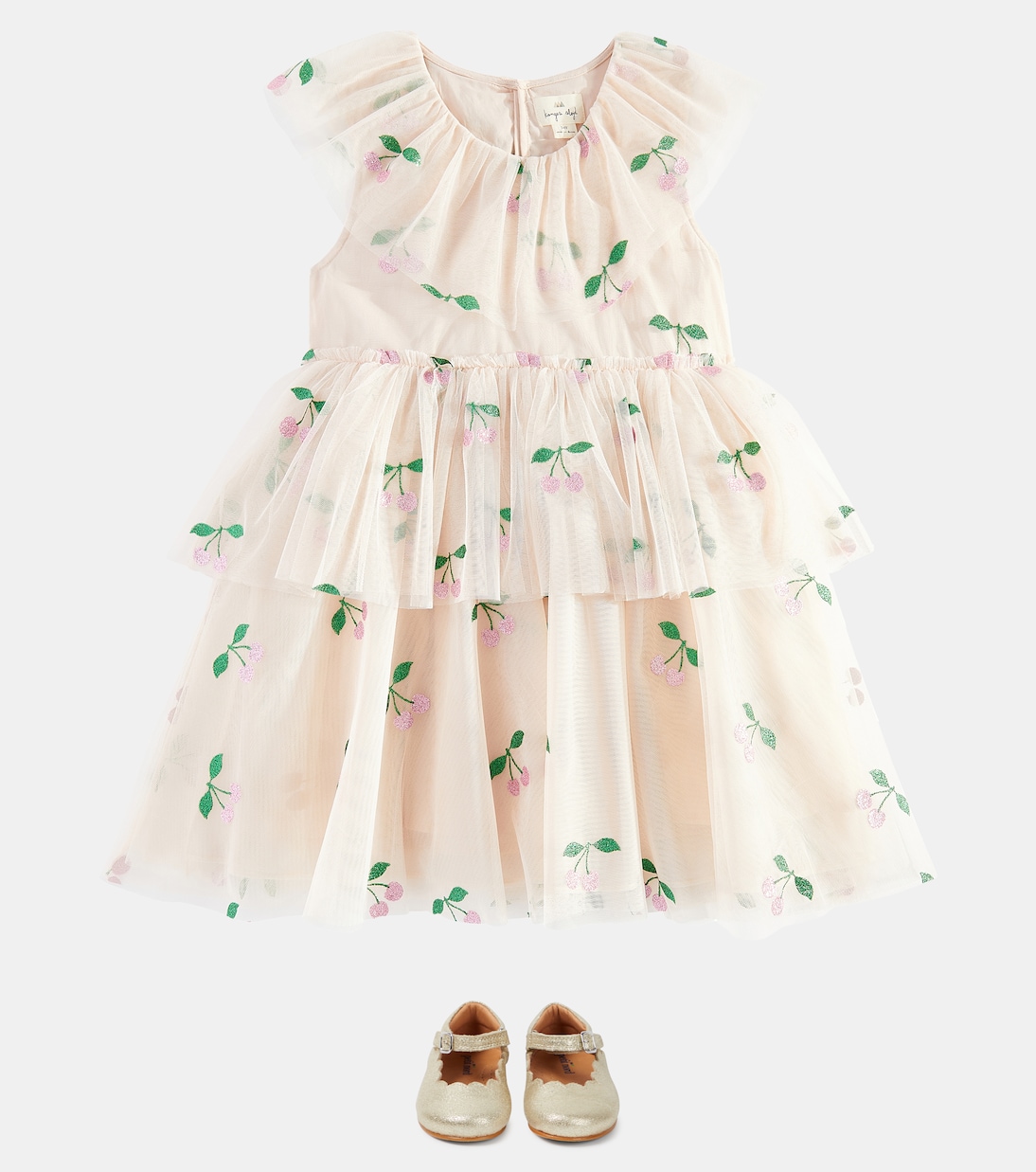 Robe Mili en tulle à paillettes | Konges Sløjd