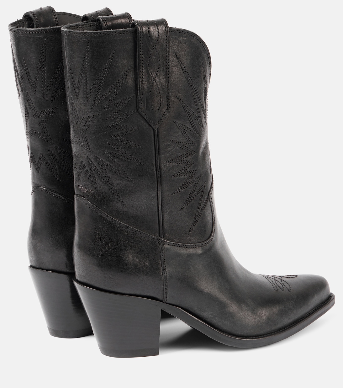Bottines santiags Wish Star en cuir | Golden Goose
