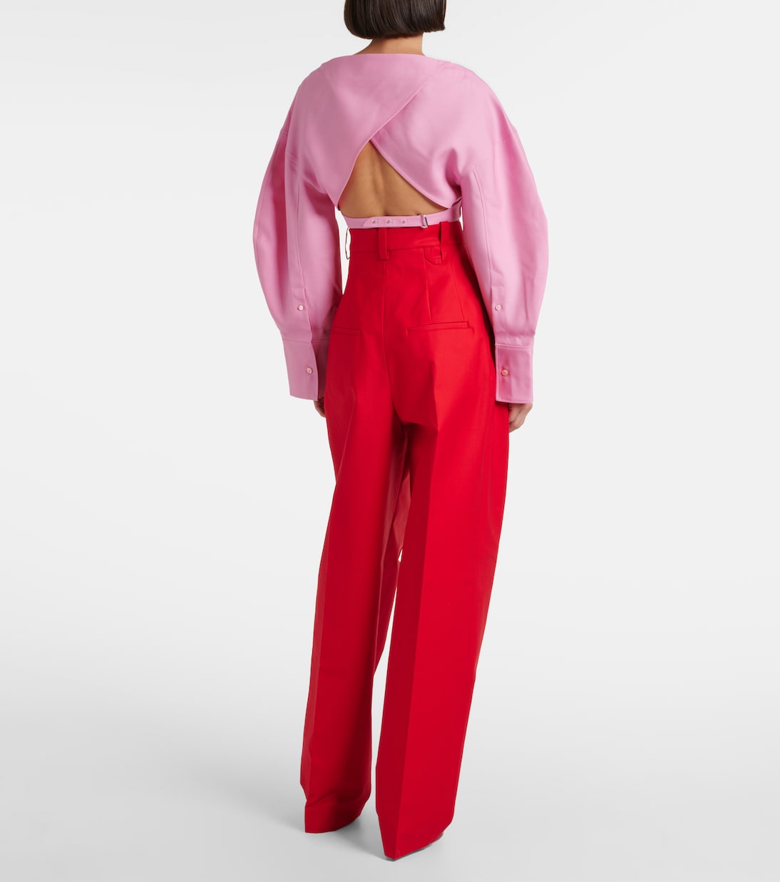 Pantalon ample Curzio en coton mélangé | Jacquemus
