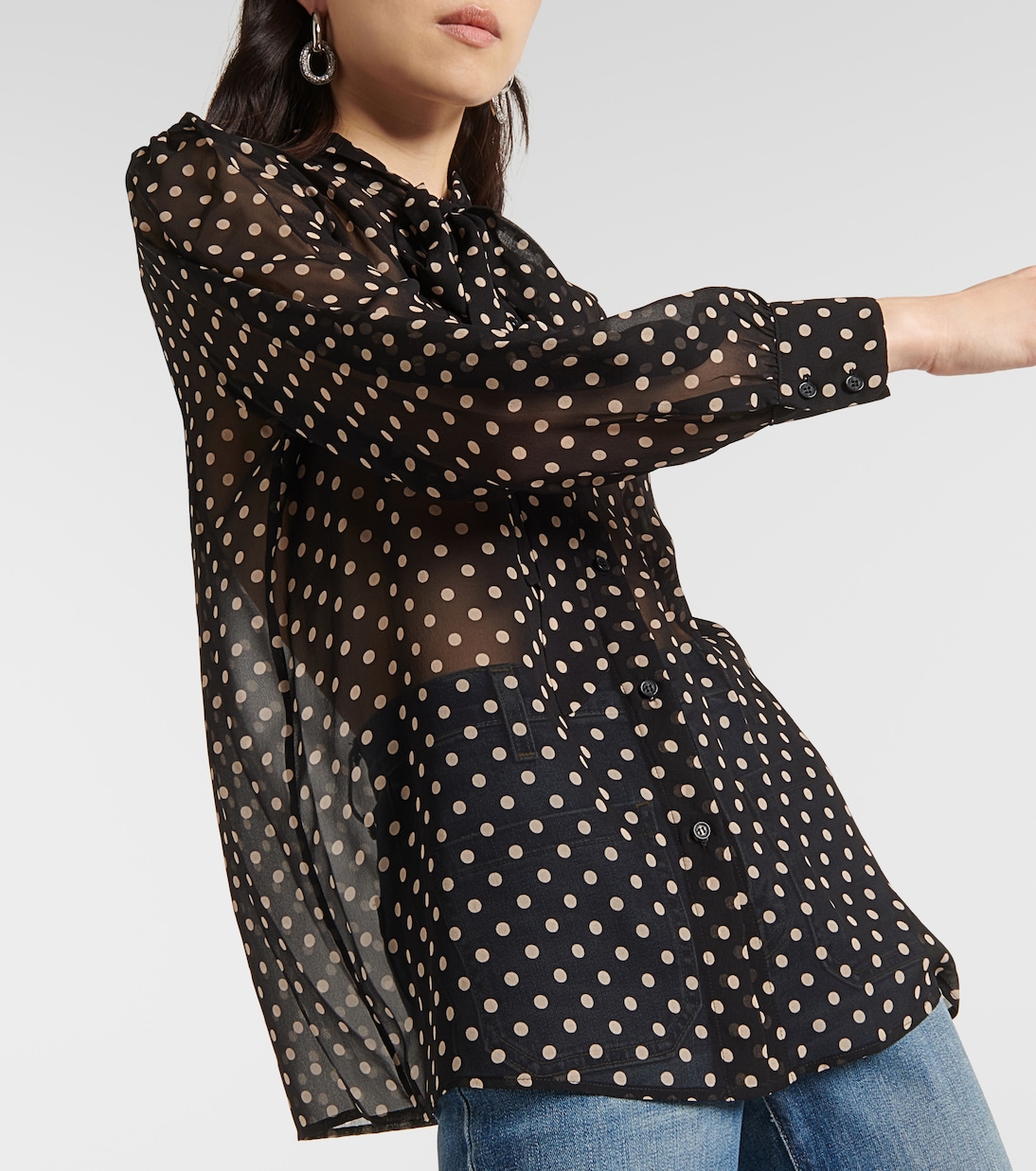 Bluse Carina aus Seide | Nili Lotan