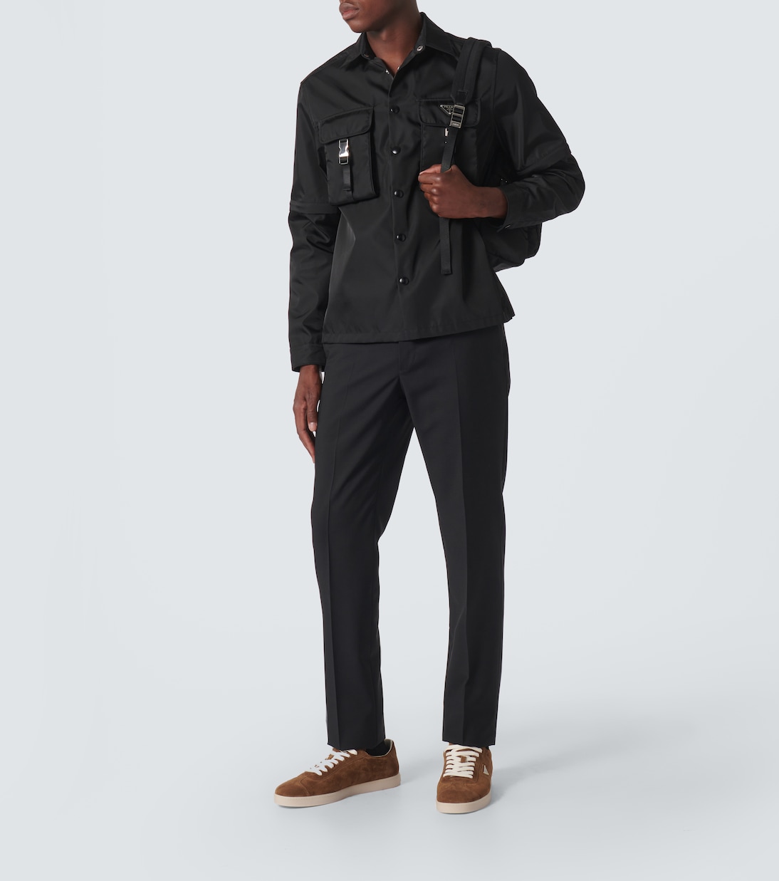 Sneakers Lane in suede | Prada