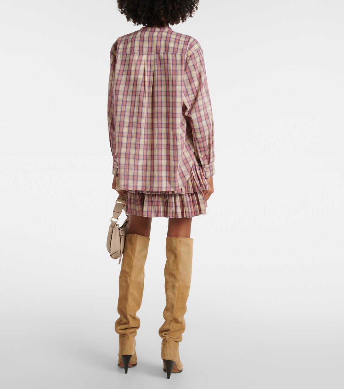 Camicia in voile di cotone a quadri | Marant Etoile