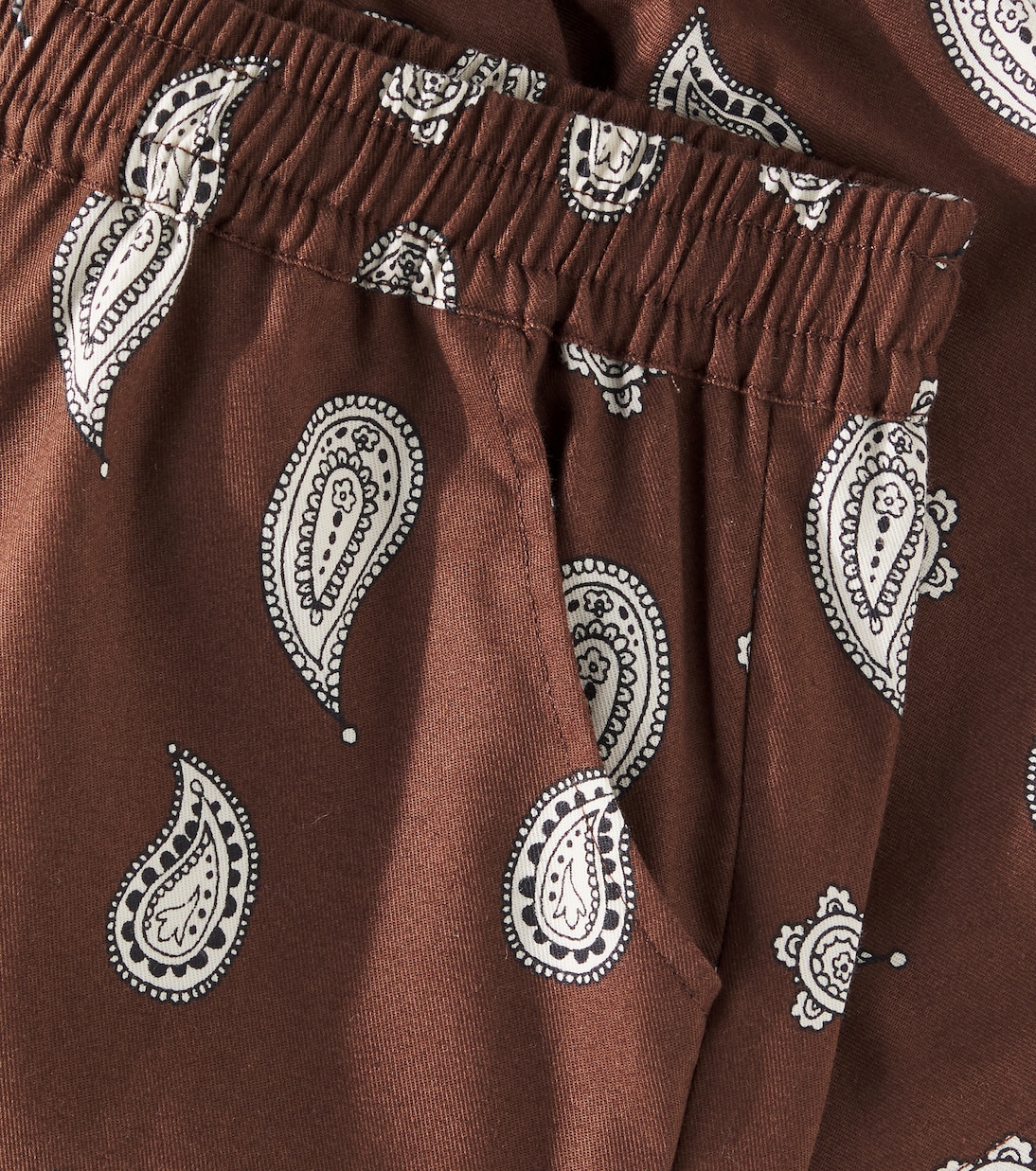 Bermudas de algodón con paisley | Mini Rodini