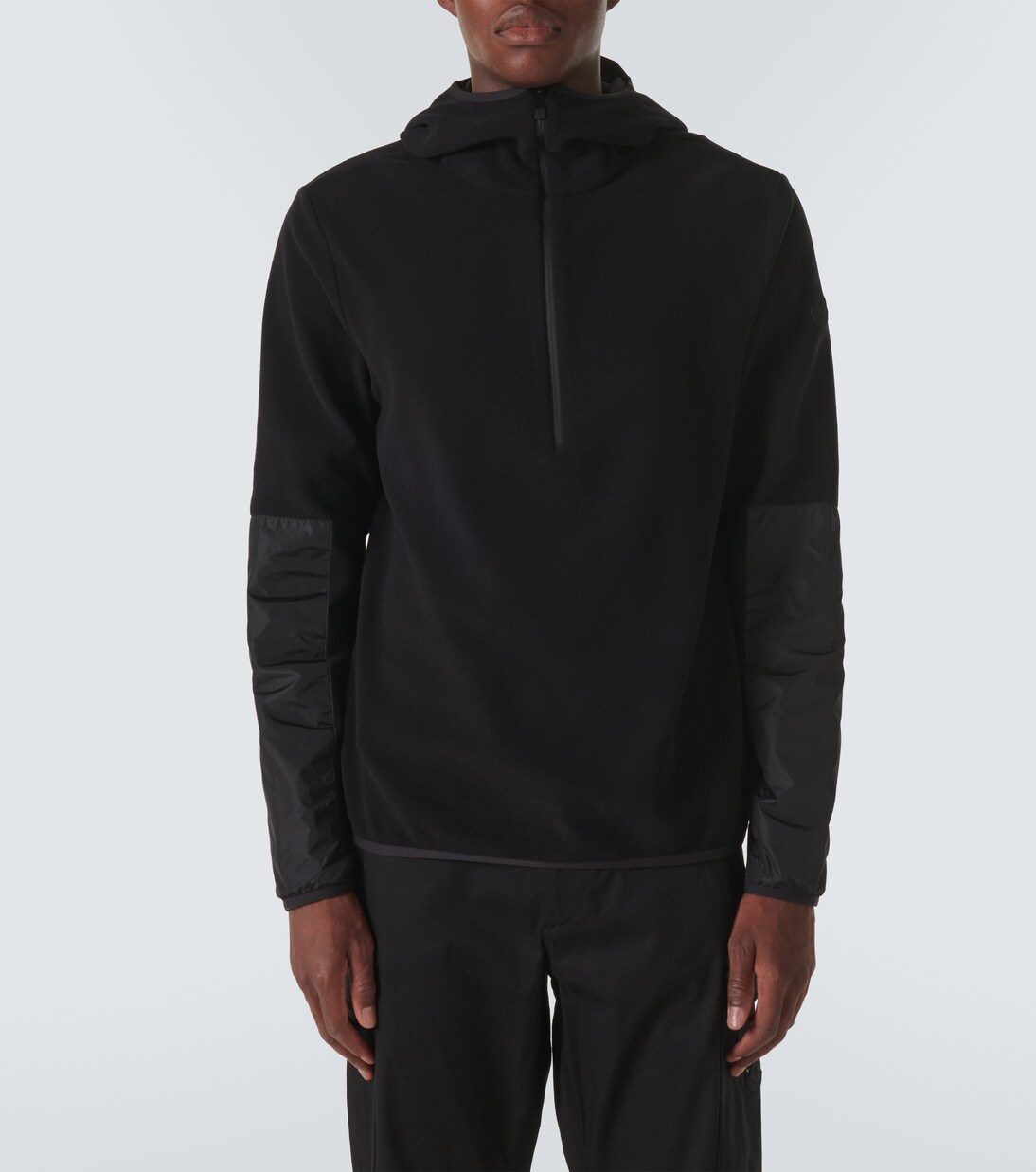 Sudadera con capucha y media cremallera | Moncler