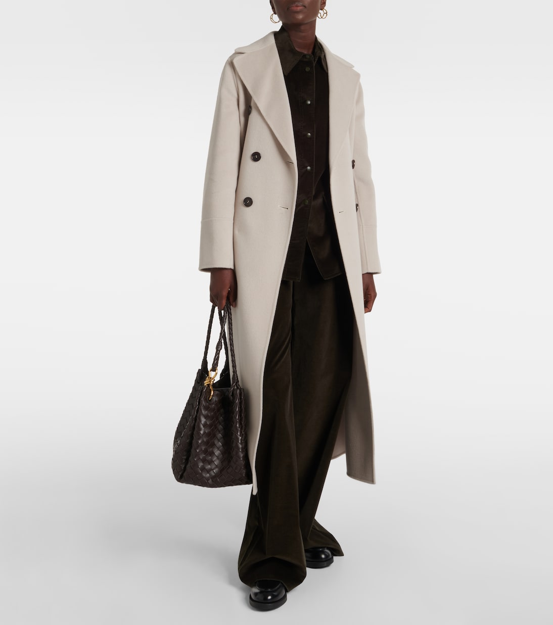 Double-breasted wool coat | 'S Max Mara