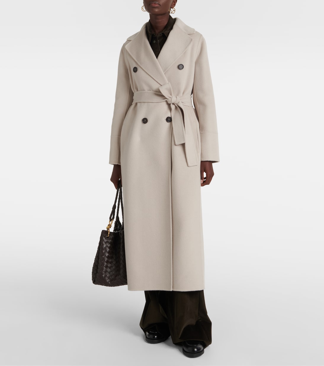 Double-breasted wool coat | 'S Max Mara
