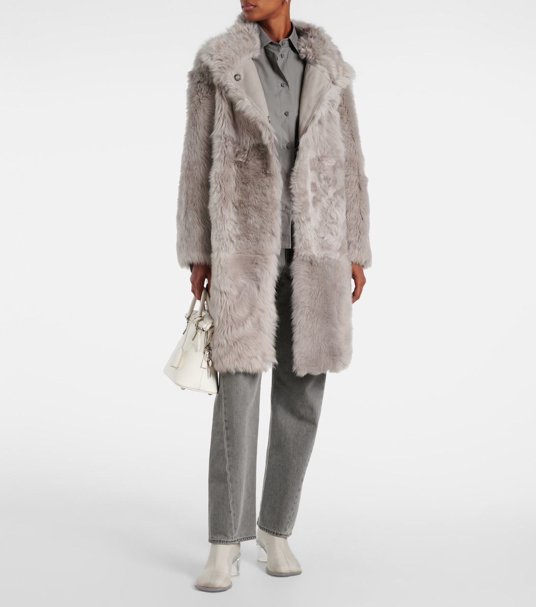 Cappotto in shearling | Yves Salomon