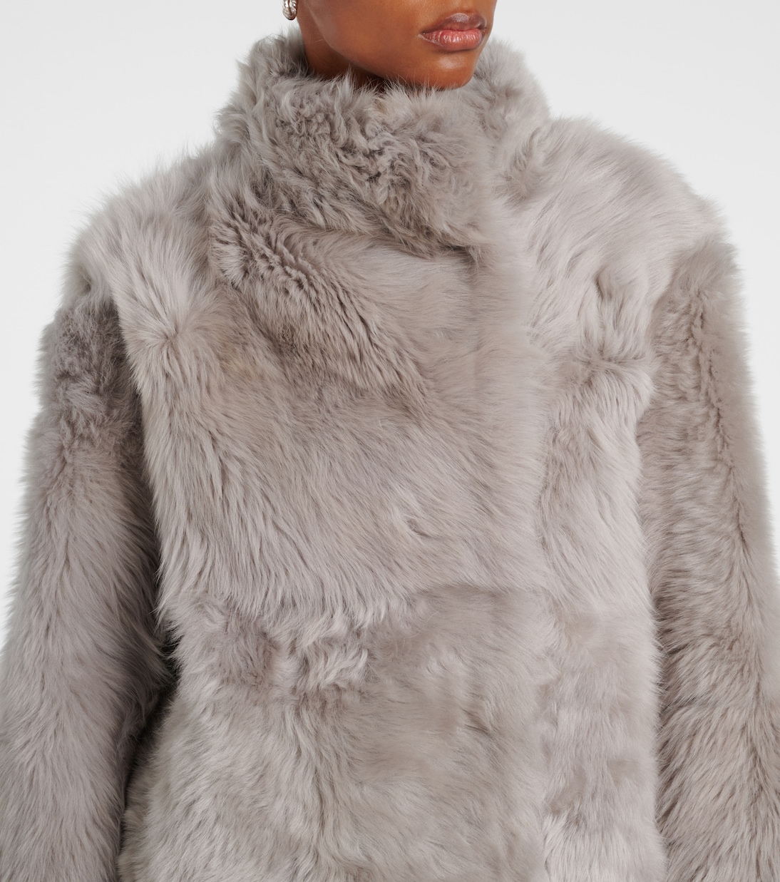 Cappotto in shearling | Yves Salomon