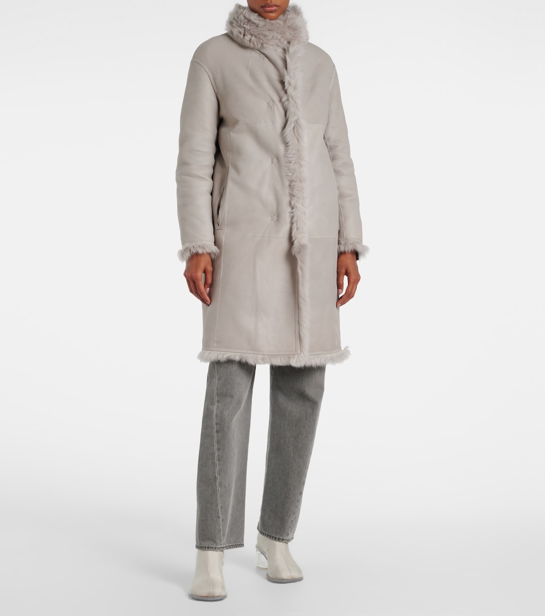 Cappotto in shearling | Yves Salomon