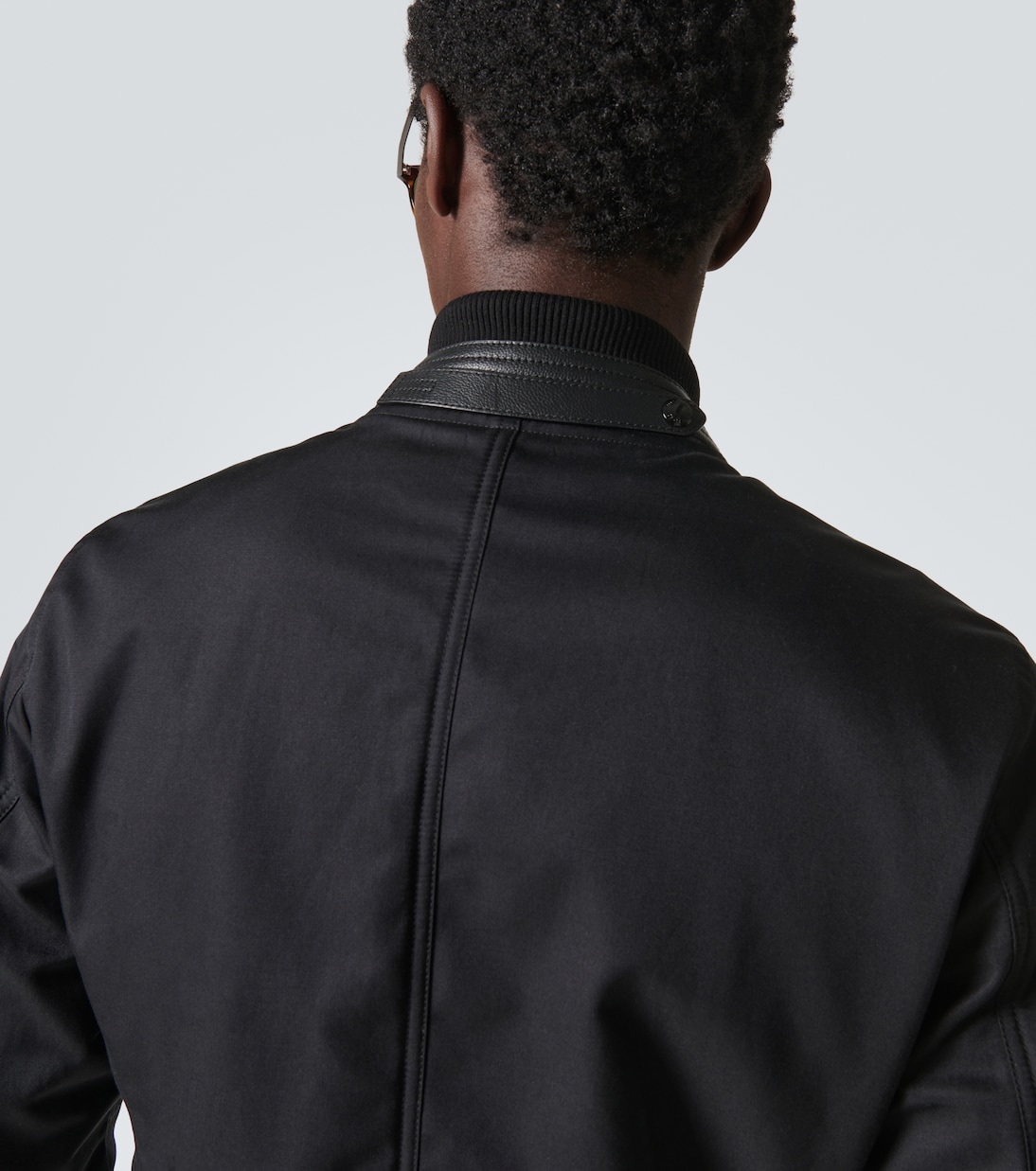 Giacca blouson in twill di cotone e seta | Tom Ford