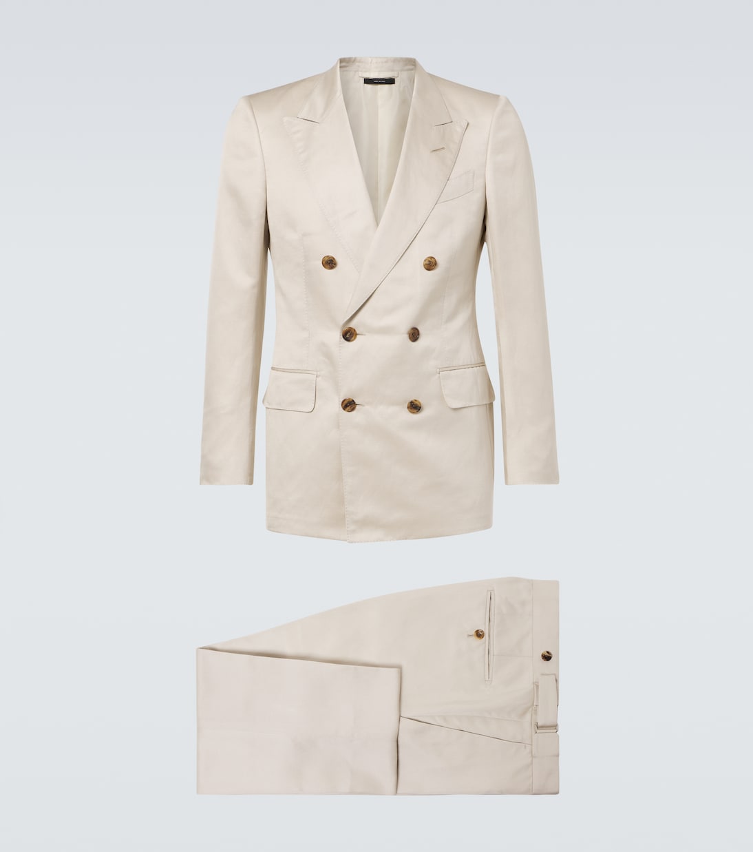 Silk and linen twill suit | Tom Ford