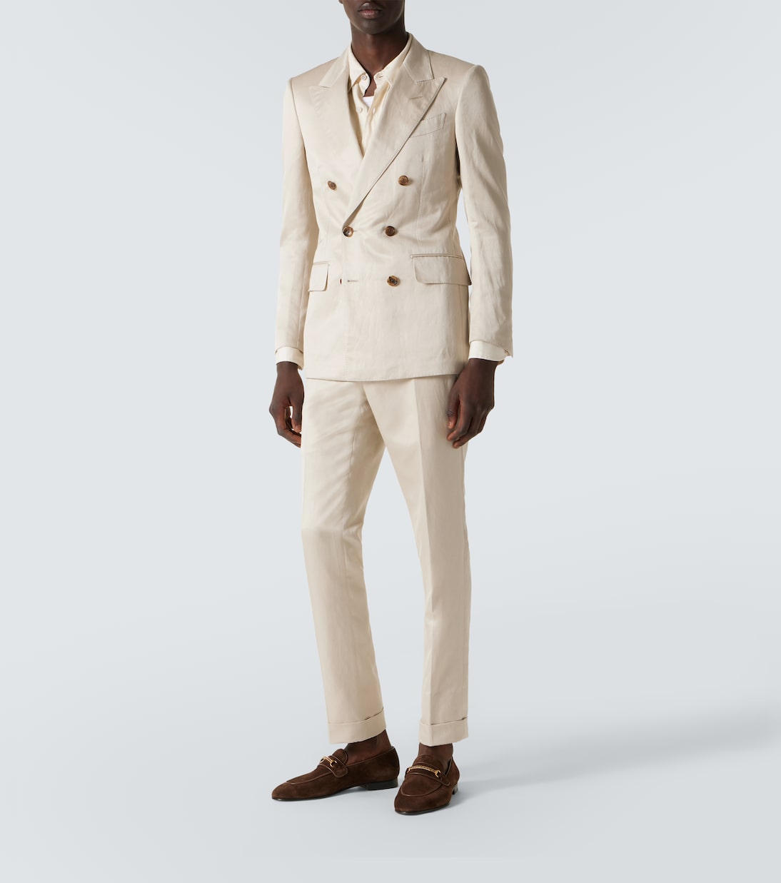 Silk and linen twill suit | Tom Ford