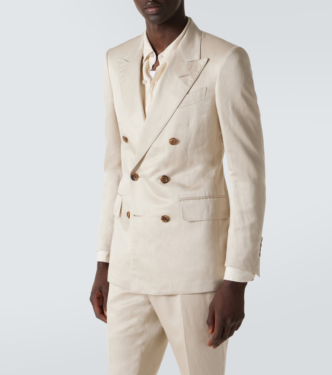 Silk and linen twill suit | Tom Ford