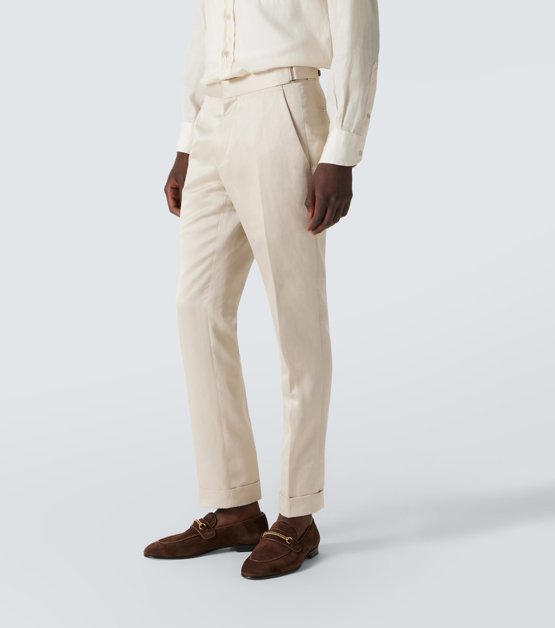 Silk and linen twill suit | Tom Ford