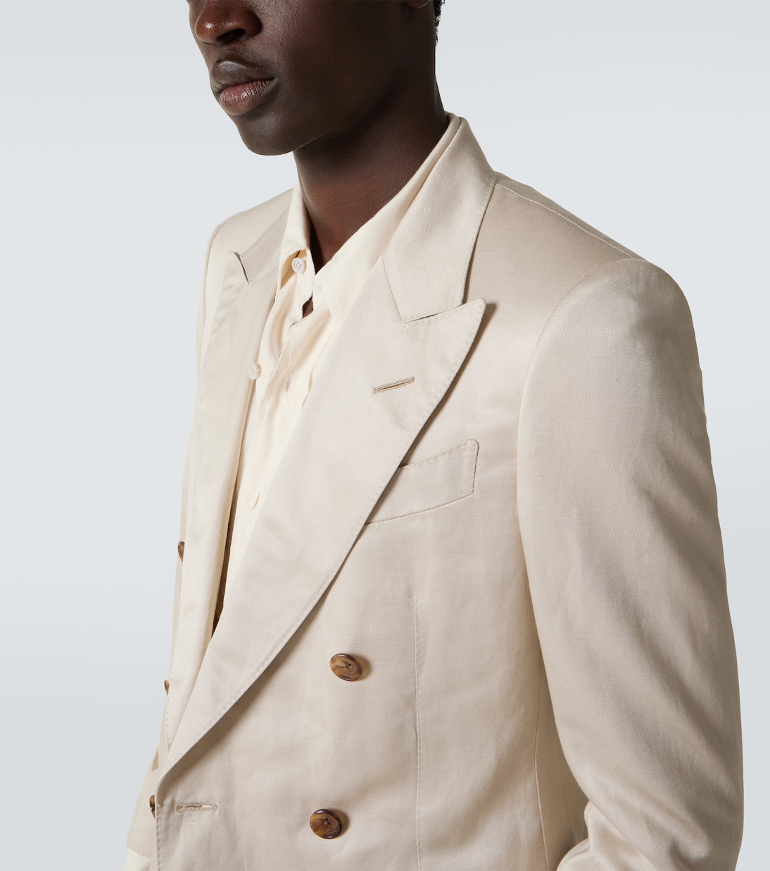 Silk and linen twill suit | Tom Ford