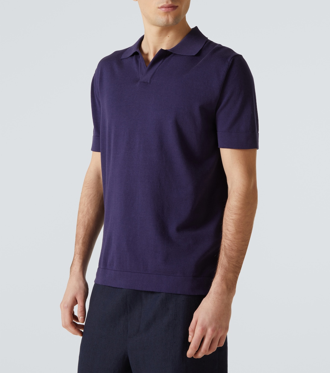 Polo de algodón y seda | Brioni