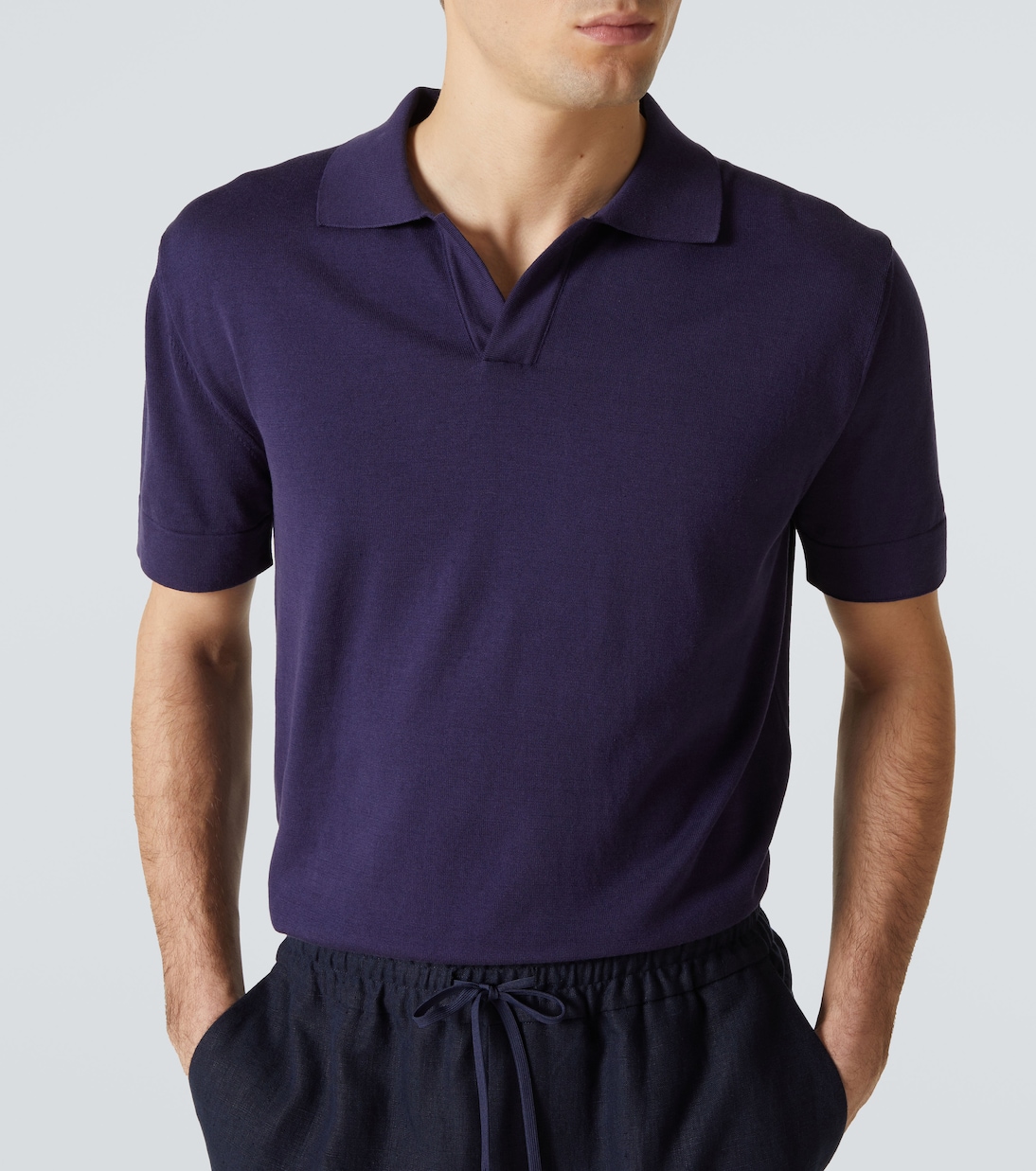 Polo de algodón y seda | Brioni