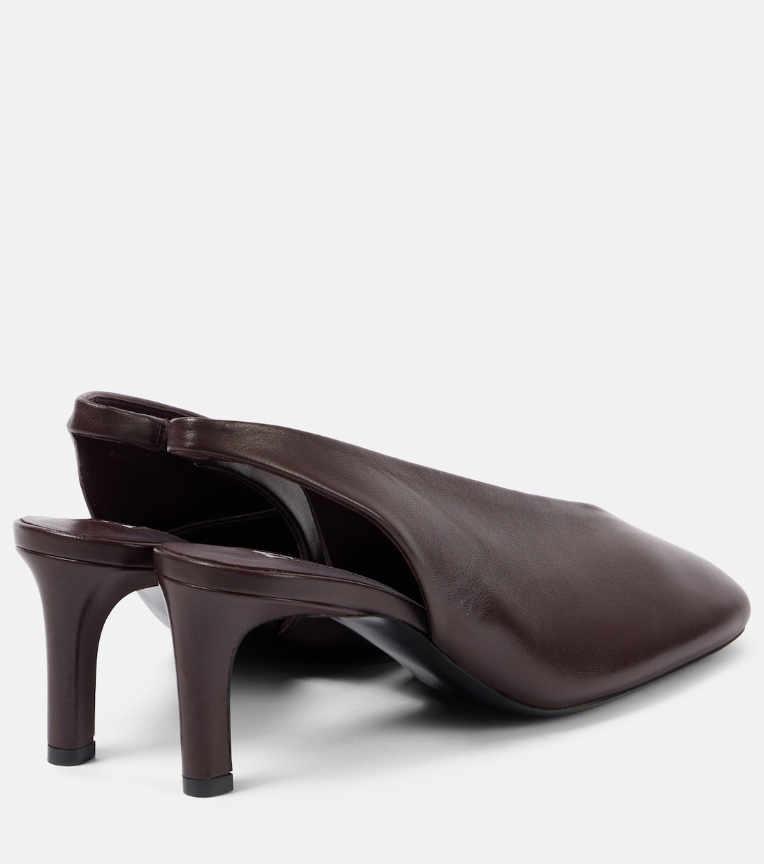 Slingback-Pumps aus Leder | Jil Sander