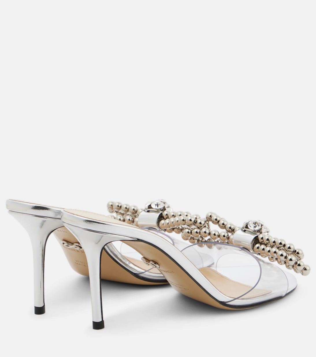 Double Bow embellished sandals | Mach & Mach