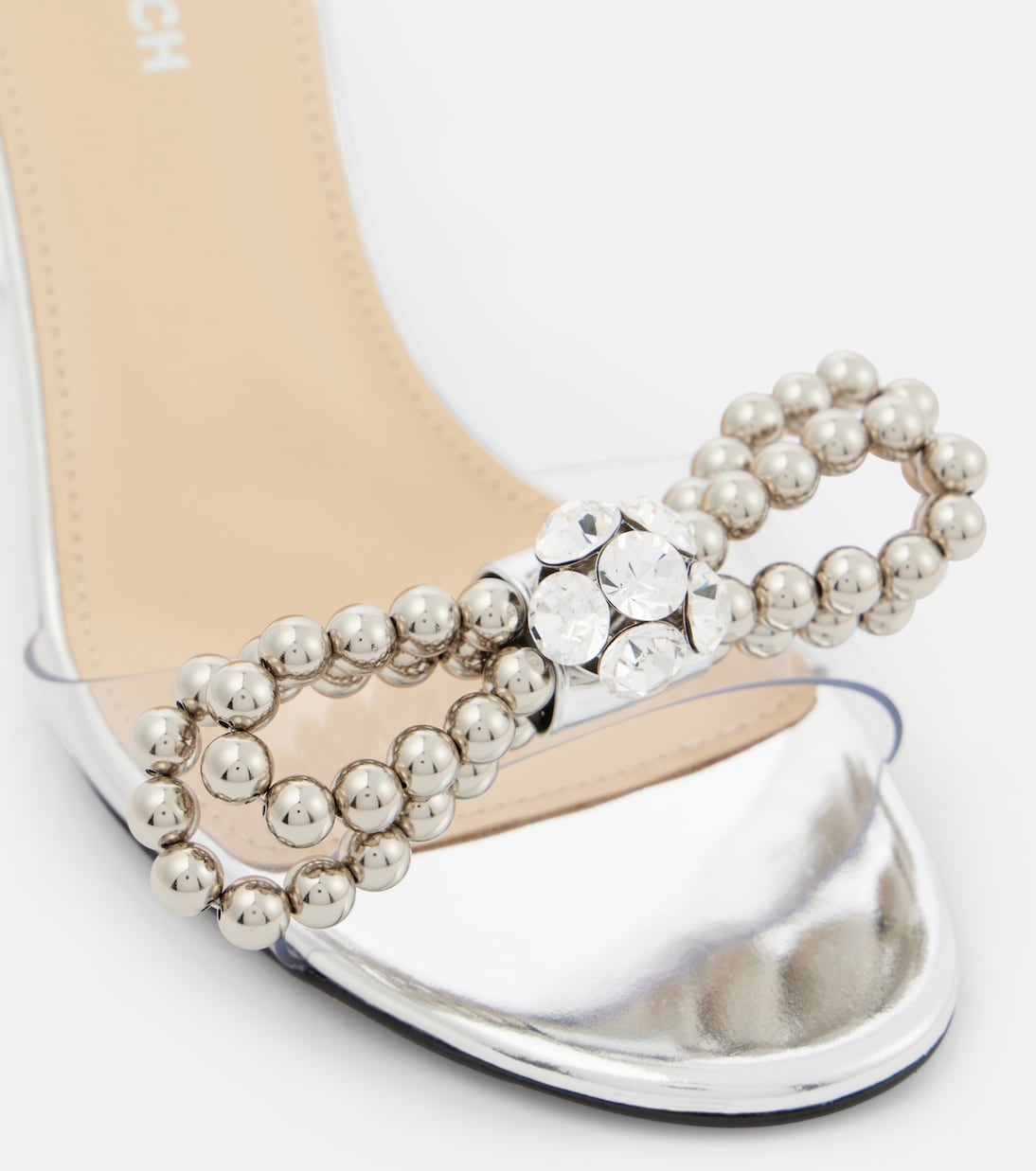 Double Bow embellished sandals | Mach & Mach