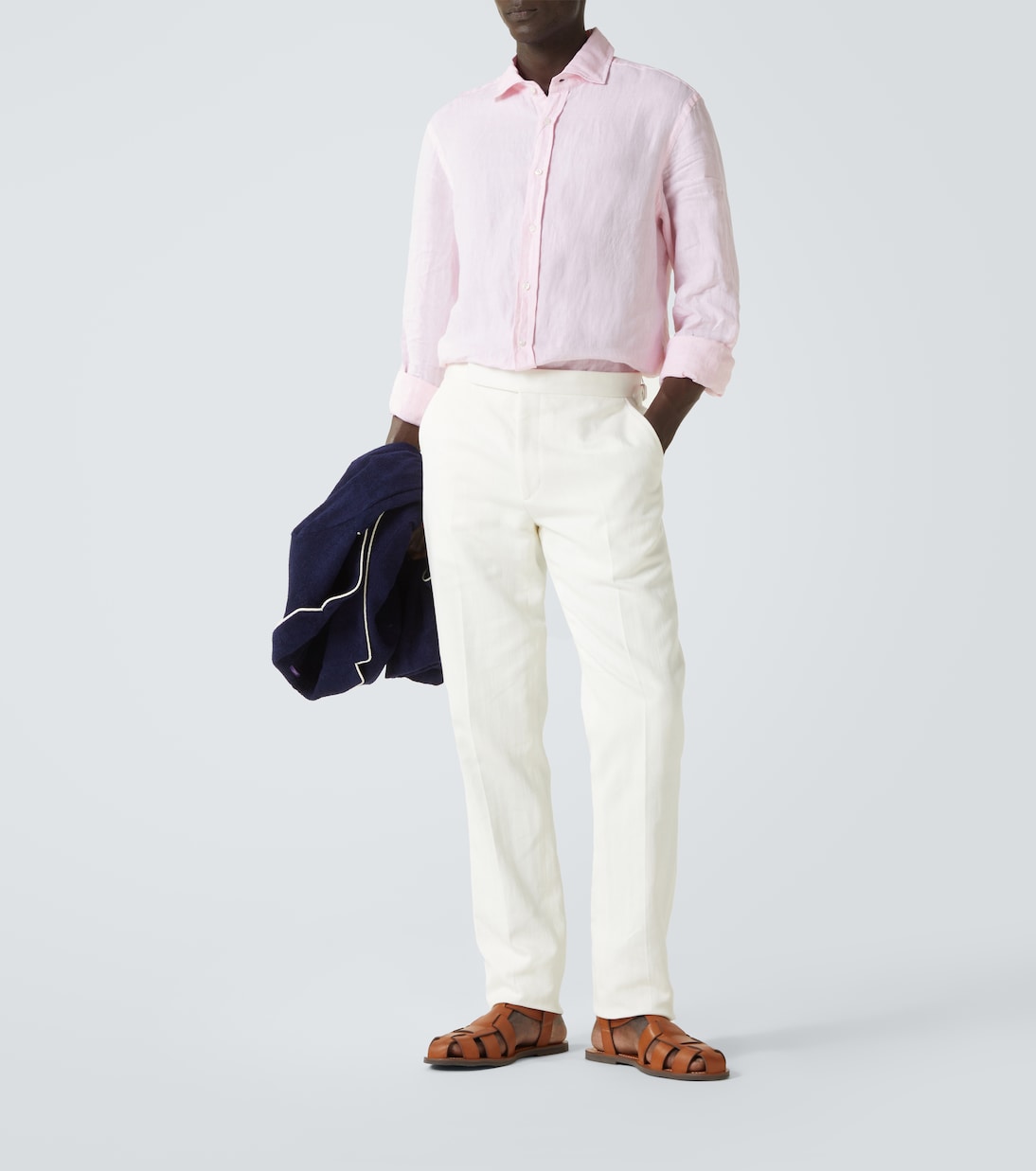 Sandalen aus Leder | Ralph Lauren Purple Label