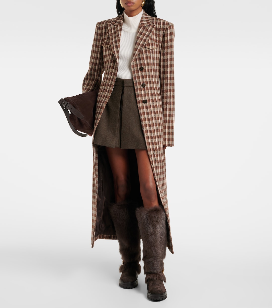Botas de nieve Maverick de ante y borrego | Gianvito Rossi