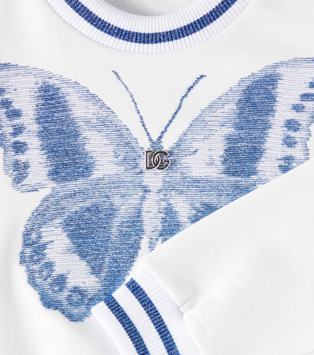 Felpa DG in jersey di cotone | Dolce&Gabbana Kids
